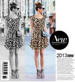 Vestido Animal Print