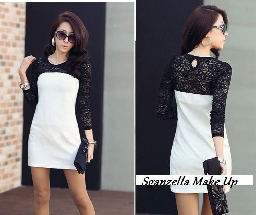 Vestido de Renda RETRÔ Ultima Tendência