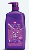Aussie  Kids G’day  Grape! 3N1 Shampoo, Condicionador, Creme Wash