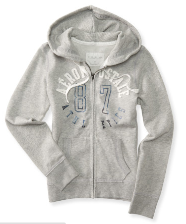 Aéropostale 87 Athletics Full-Zip Hoodie