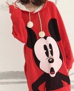 Casacão Hoodies Mickey Mouse