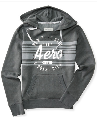 East Coast Stripe Popover Hoodie