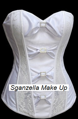 Corset Glamour white