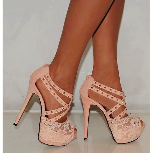 Retro Fashionable Rivet Stileto Cut fofa