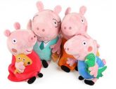 Conjunto Familia Peppa Pig - Papai, Mamãe, Peppa e George