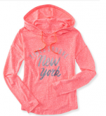 Times Square New York Lightweight Pullover Hoodie