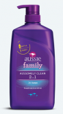 Aussomely Clean2 IN 1 Shampoo + condicionador