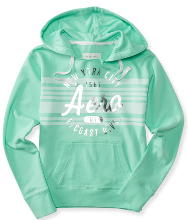 East Coast Stripe Popover Hoodie