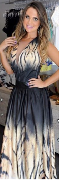 Vestido Longo tendencia