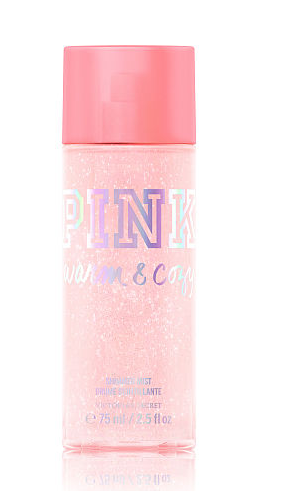 Pink Warm & Cozy Shimmer Body Mist