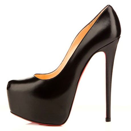 Christian louboutin High Heels Red Button