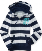 Aero NY Stripe Full-Zip Hoodie