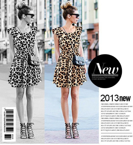 Vestido Animal Print