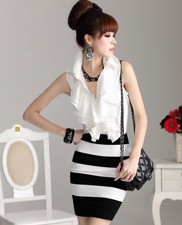 Blusa Slim Social Tendência Cute