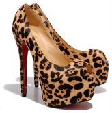 HALLS ONCINHA OPEN PUMPS 16CM