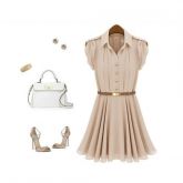 Vestido Chiffon Princess