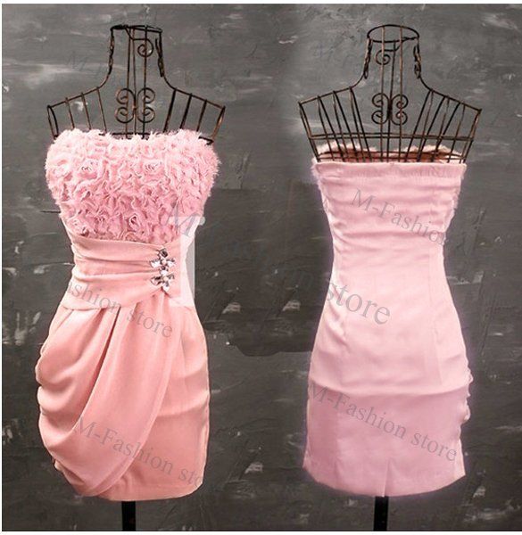 Vestido Tomara Que caia Detalhes Flores