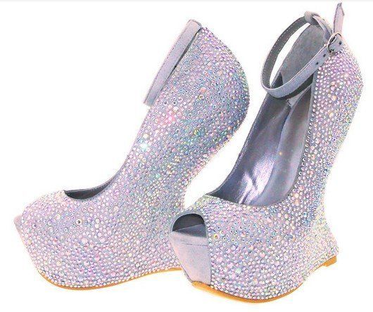 Sapato S/Salto LadyGaga Juju Panicat Marry the Night Pratead