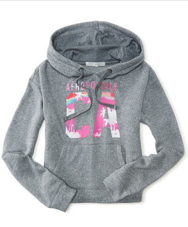 Tropical CA Popover Hoodie